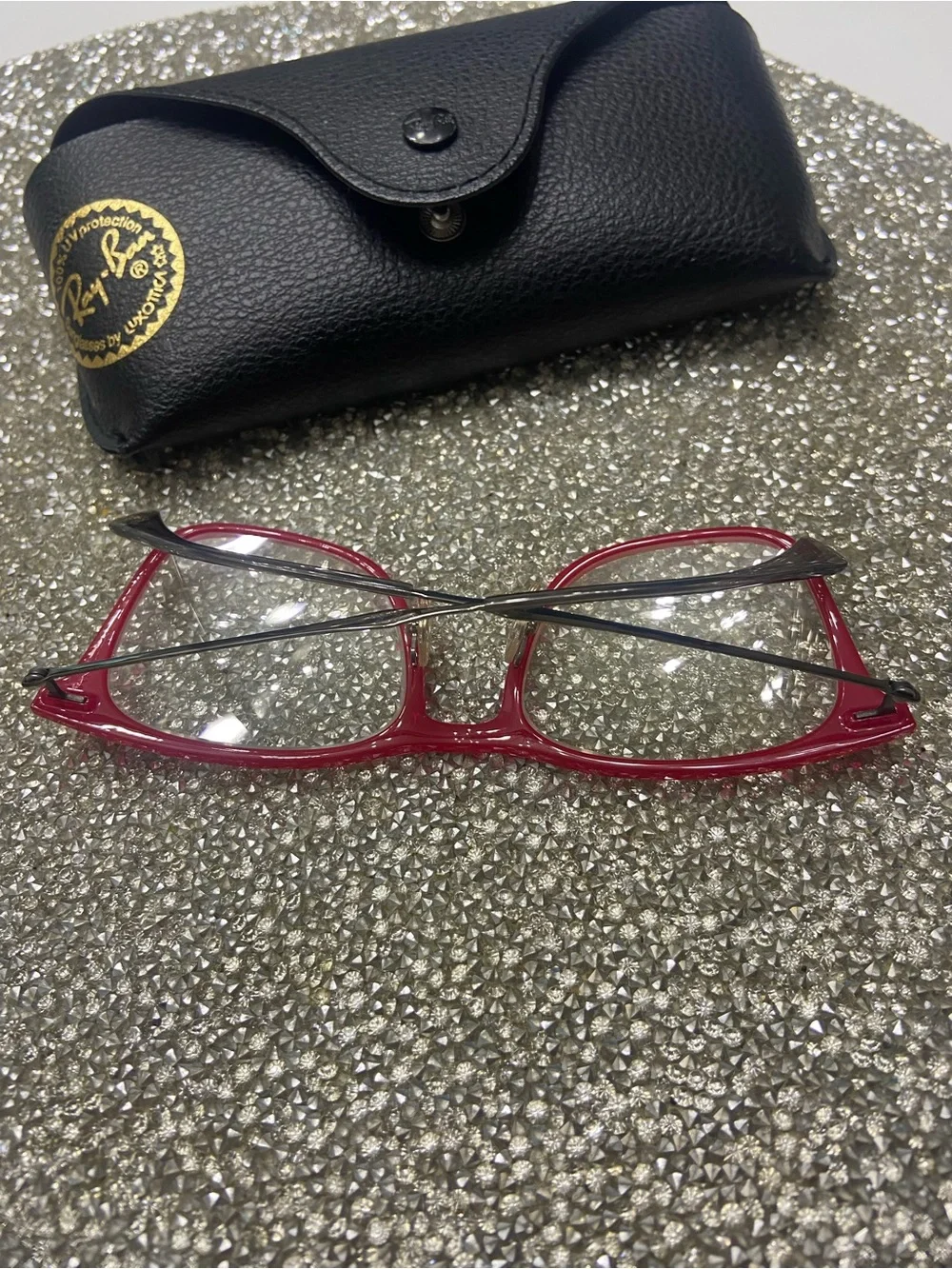 Ray Ban light ray magenta pink eyeglass frames